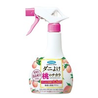 日本Fumakilla食品级桃香除螨虫除菌消臭喷雾 350ml 婴孕可用
